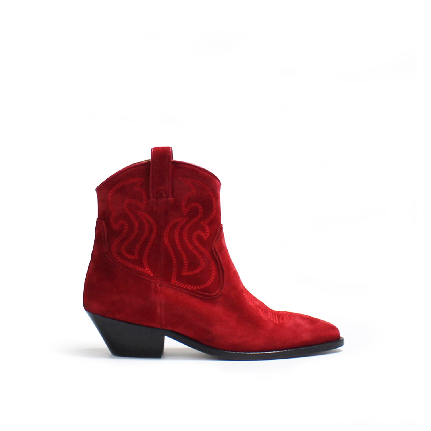 ABA ANKLE SUEDE RED